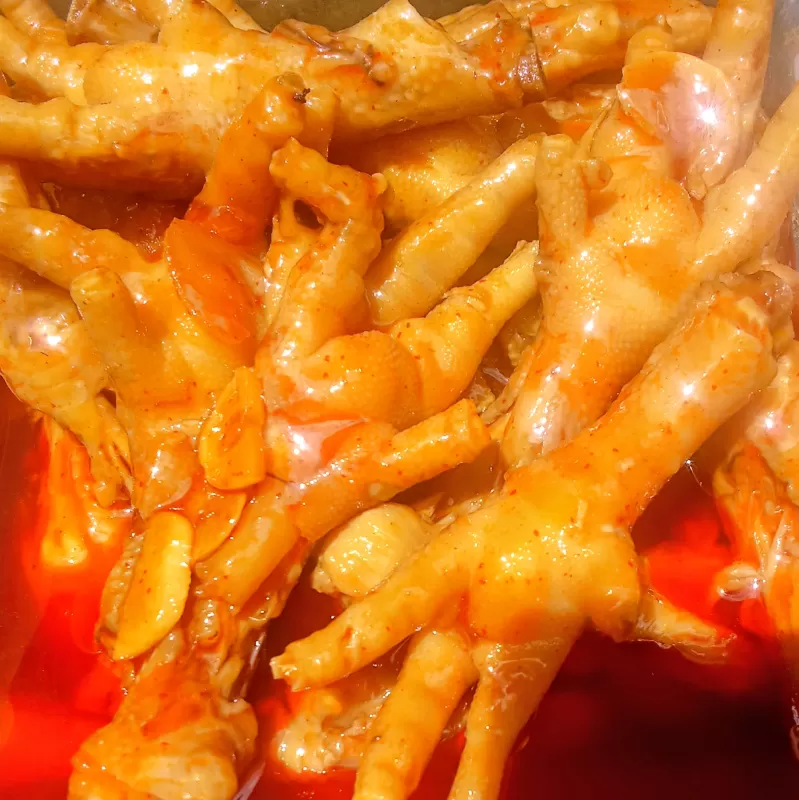 Ceker pedas asam manis